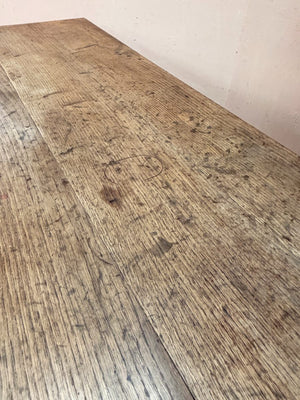 Oak dining table