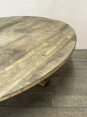 Oval table