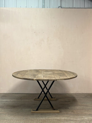 Oval table