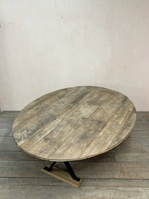 Oval table