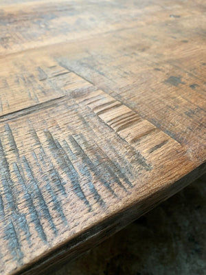 Pitsawn top table
