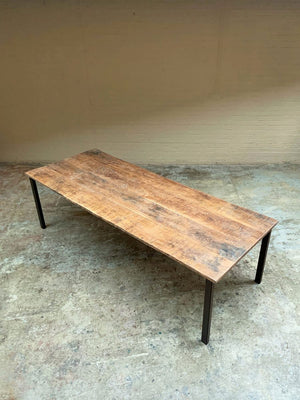 Pitsawn top table