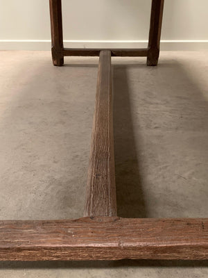 Early 1800s oak dining table (Reserved)