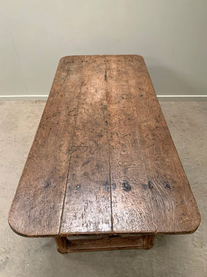 Early 1800s oak dining table (Reserved)