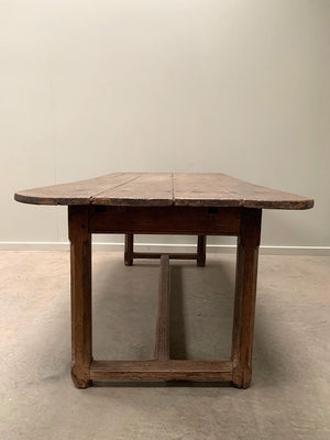 Early 1800s oak dining table (Reserved)
