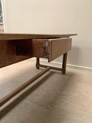 Early 1800s oak dining table (Reserved)