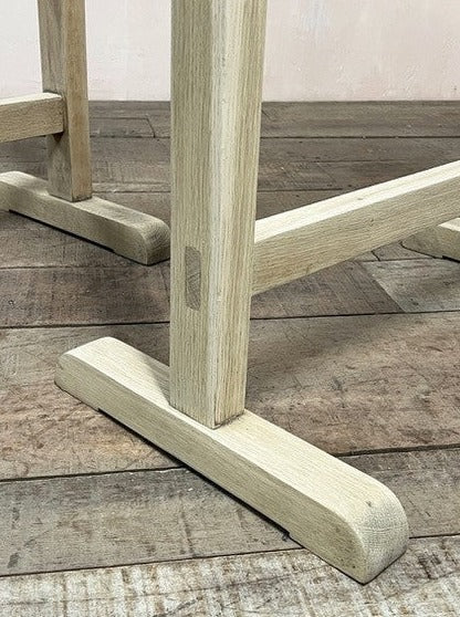 Oak trestles (pair + VAT)