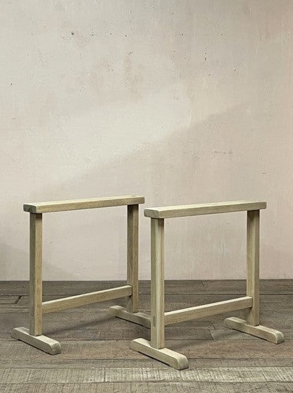 Oak trestles (pair + VAT)