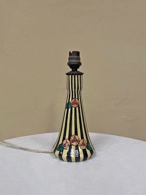 Petite Art Deco table lamp (inc. re-wiring)