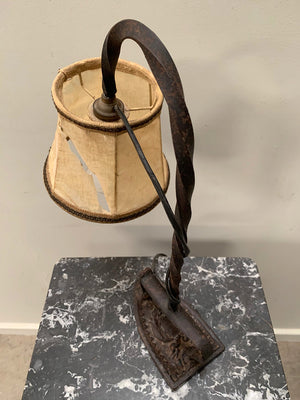 Laundry iron table lamp