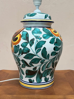 Large ceramic table lamp