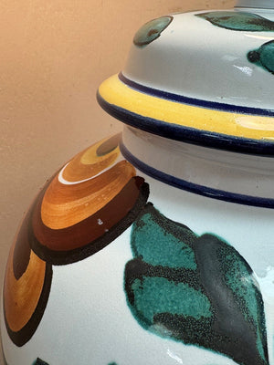 Large ceramic table lamp