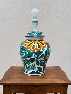 Large ceramic table lamp