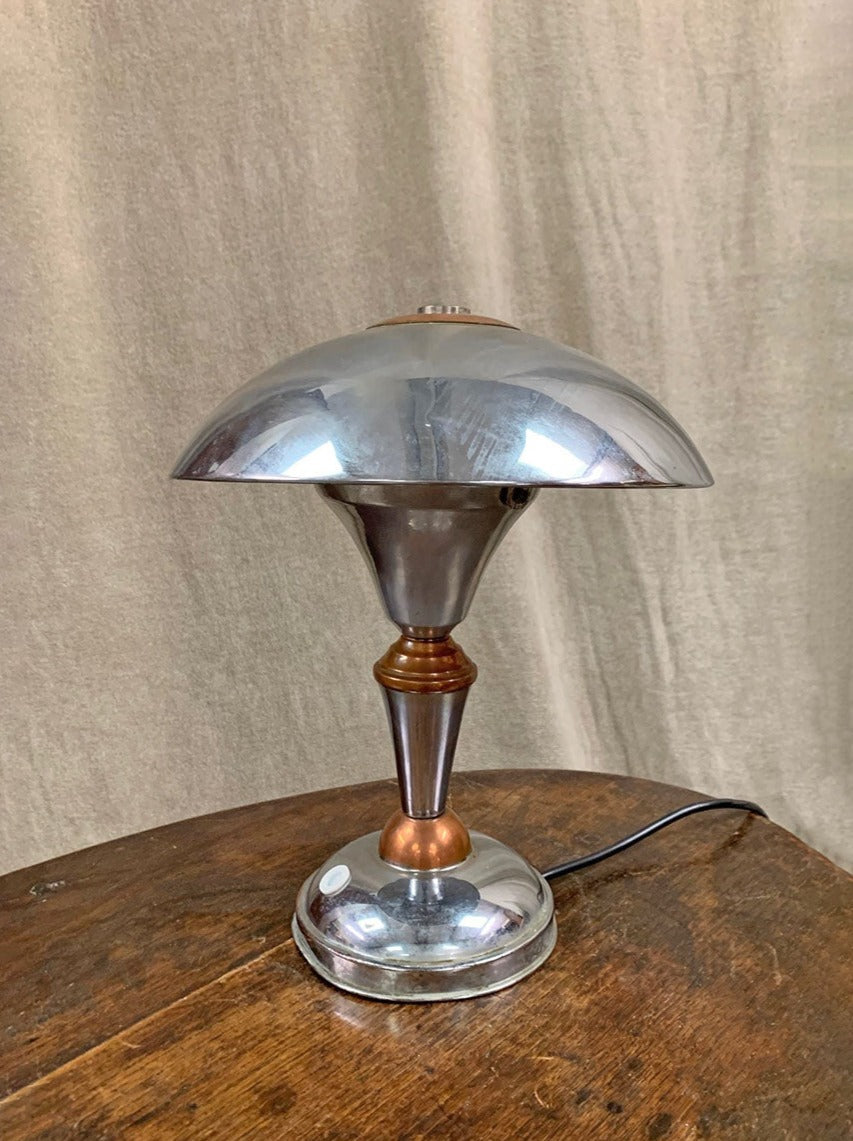 1950's chrome lamp