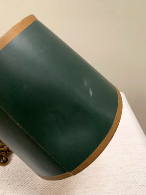 Pair of petite marble table lamps (Reserved)