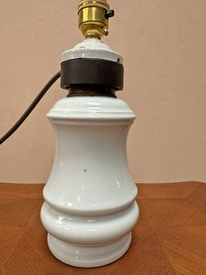 Small ceramic table lamp base