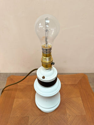 Small ceramic table lamp base