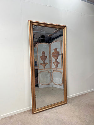 2 meter tall 'split plate' mirror