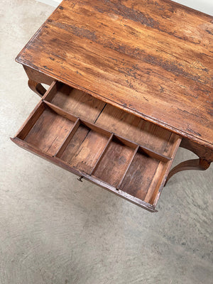 Cabriole leg desk