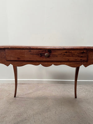 Cabriole leg desk