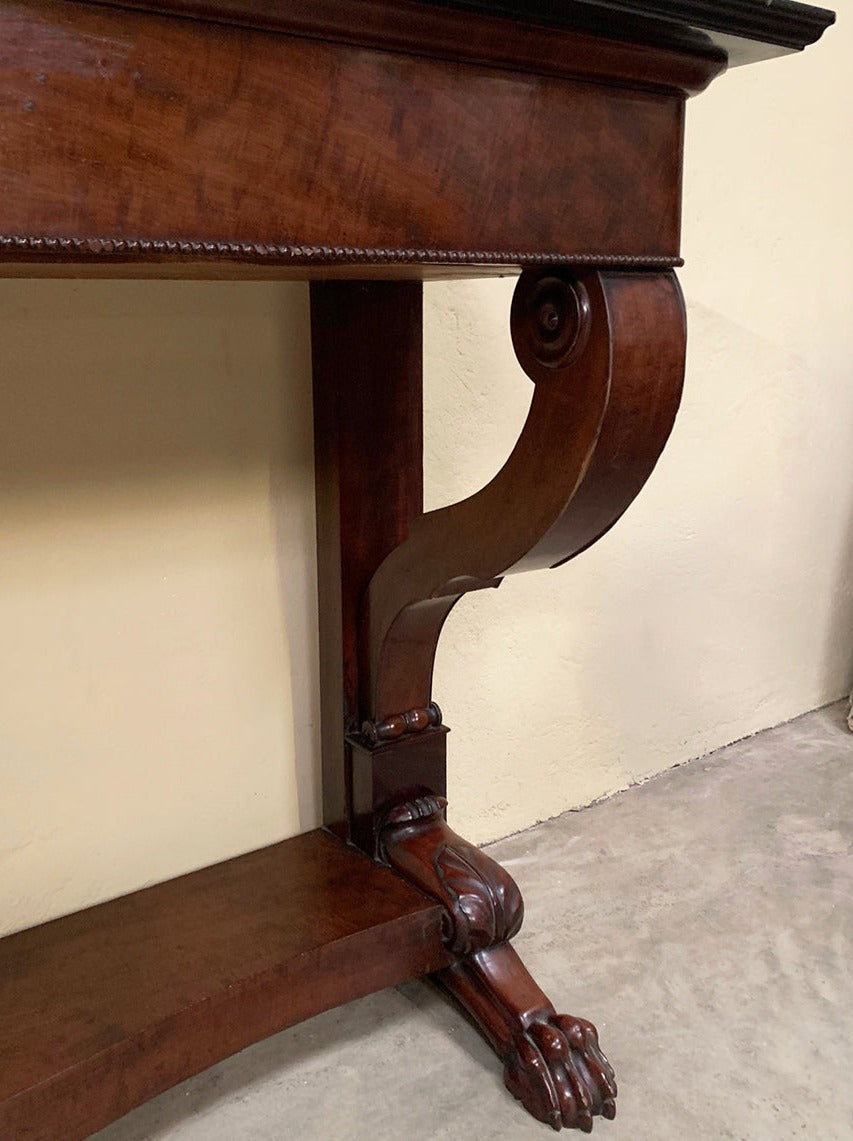 Wide Empire console table (1.5m) (Reserved)