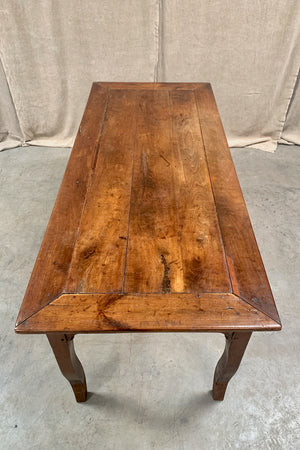 Fruitwood dining table