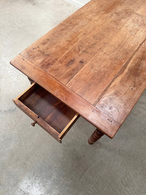 19th century fruitwood table