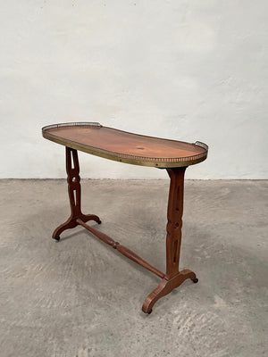 Large kidney shaped side table