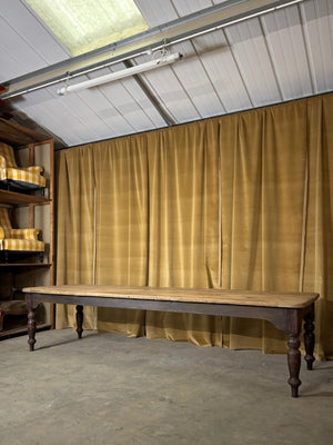 Large pine farmhouse table