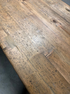 Large pine farmhouse table