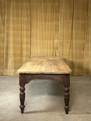 Large pine farmhouse table