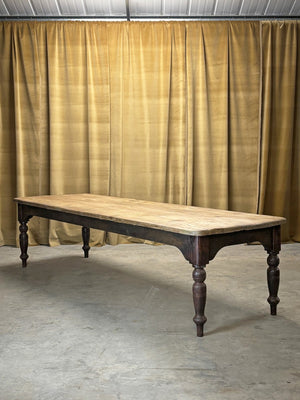 Large pine farmhouse table