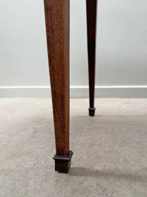 Dressing table with compartments