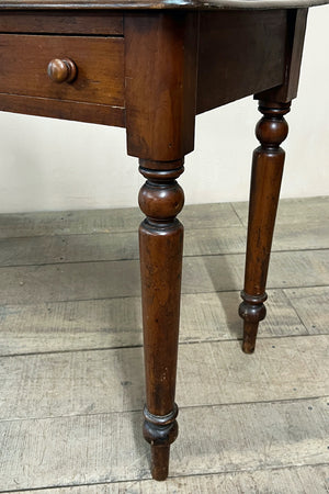 Mahogany 2 drawer table