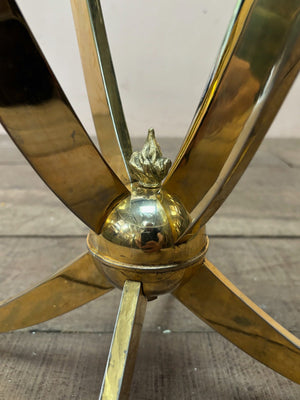 Brass coffee table