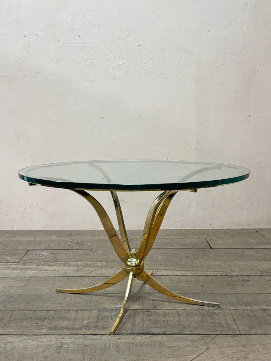 Brass coffee table