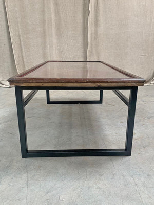 Train table top coffee table