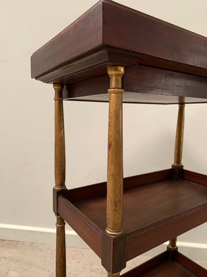 Tiered console table
