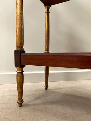 Tiered console table