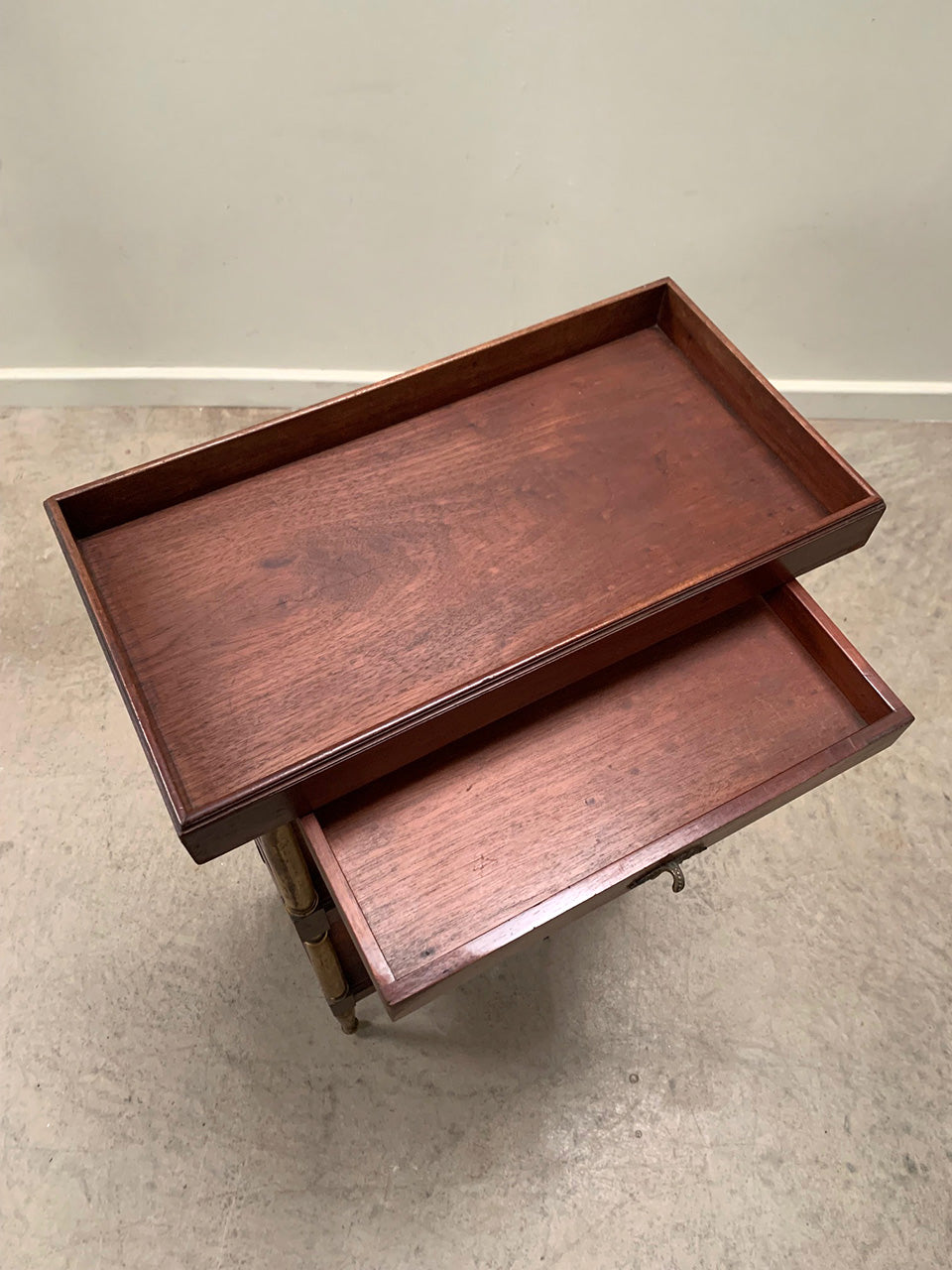 Tiered console table