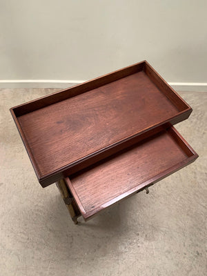 Tiered console table