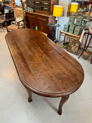 Large oval table