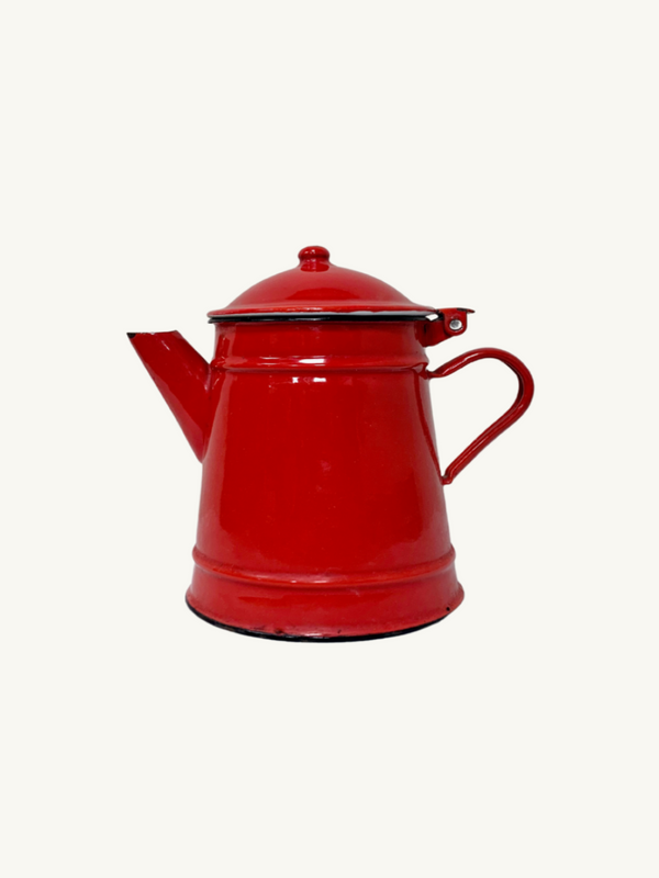 Enamel coffee pot The French House York