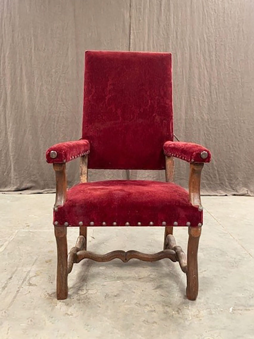 Mid 1800's reclining armchair 'as is'