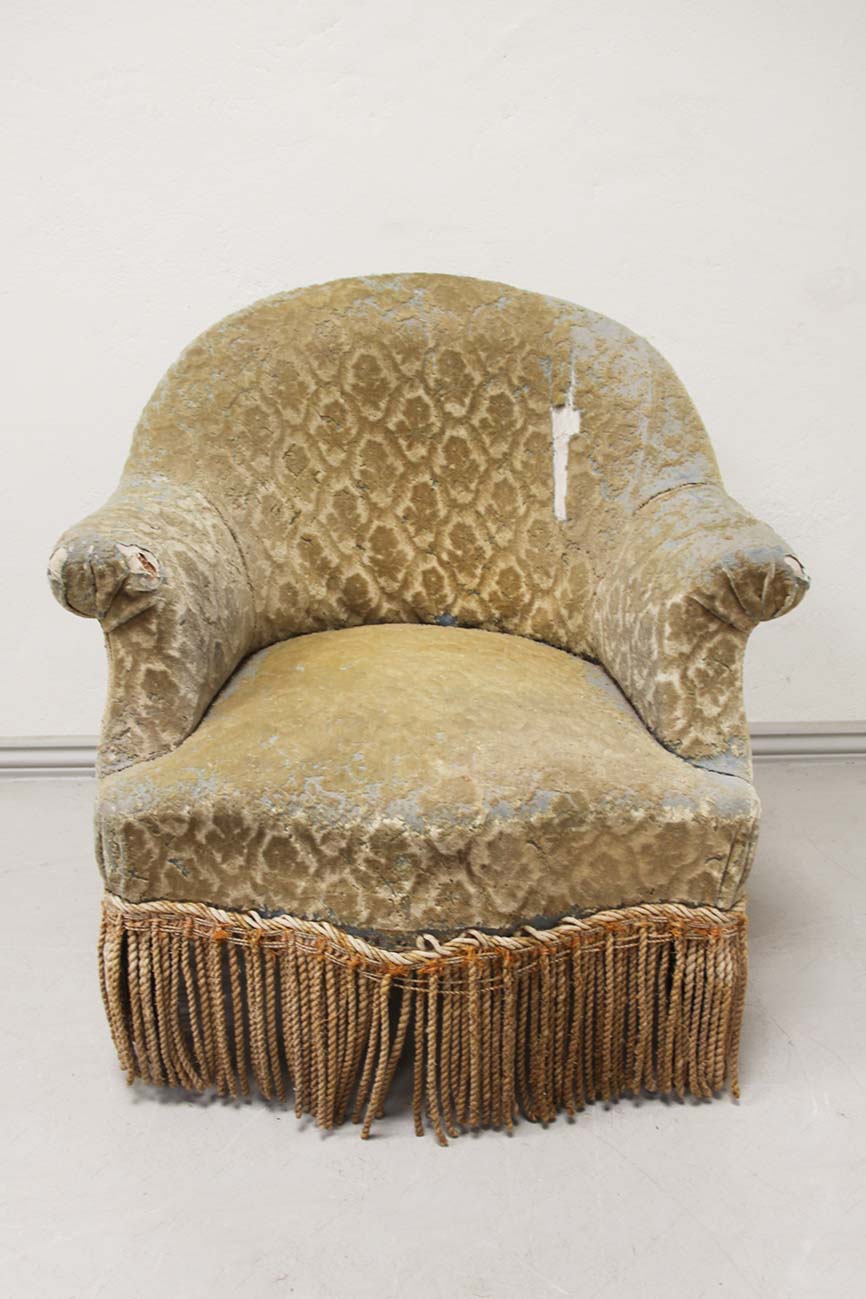 Crapaud armchair 'as is'