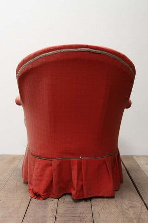 Crapaud armchair (Inc. restoration & re-upholstery. Ex. fabric)