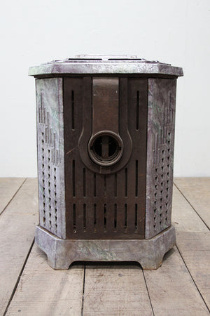Art Deco cast iron stove