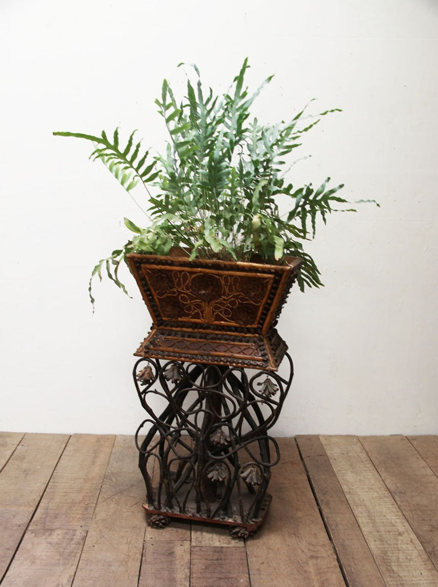 Naturalistic plant stand