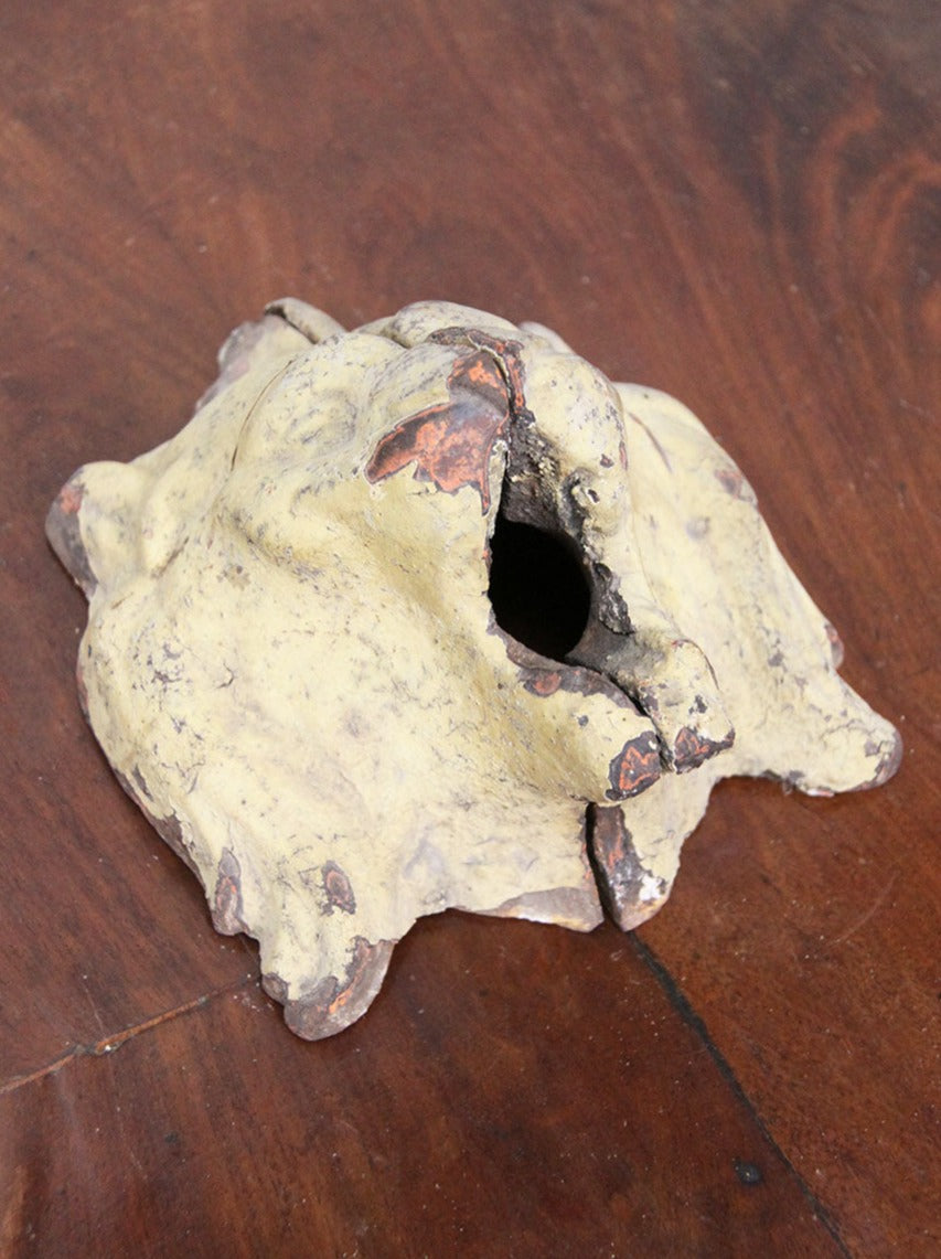 Bronze fountain head