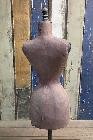 Mannequin on cast iron stand